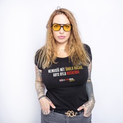 Nemusíš mít školu rocku - dámské triko