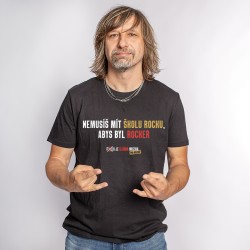 Nemusíš mít školu rocku - pánské triko