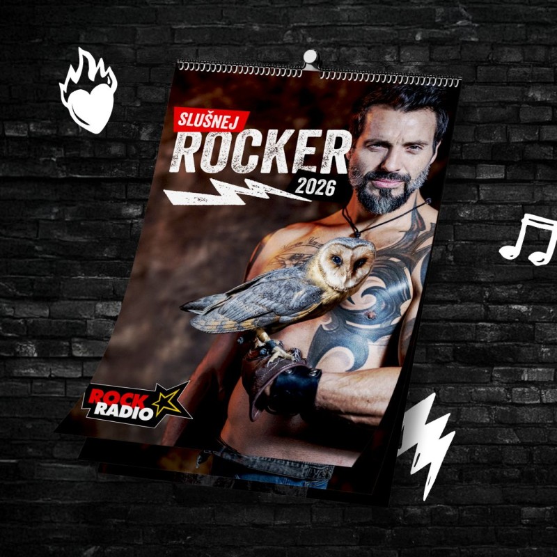 Kalendář Slušnej rocker 2026 Kalendář Slušnej rocker 2026