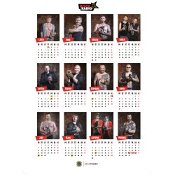 Kalendář Slušnej rocker 2026