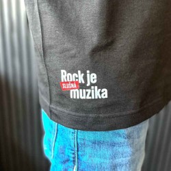 Slušnej rock je všude doma - pánské triko