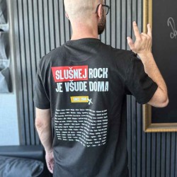Slušnej rock je všude doma - pánské triko