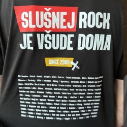 Slušnej rock je všude doma - pánské triko