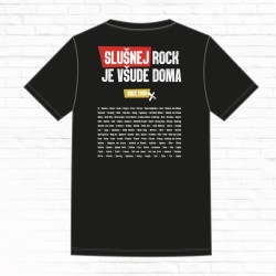 Slušnej rock je všude doma - pánské triko